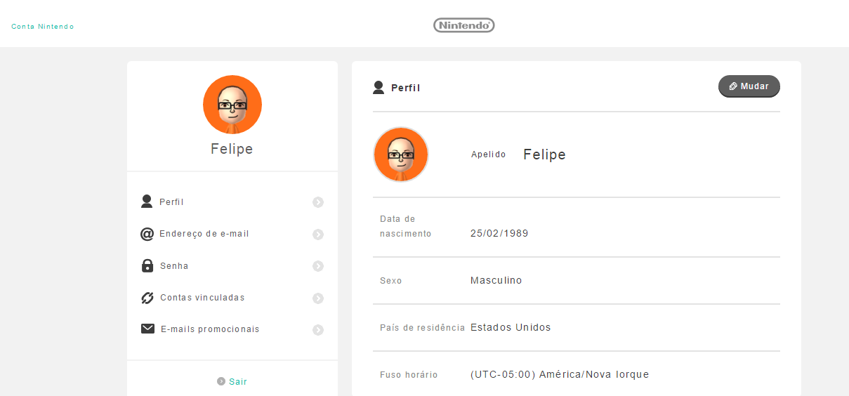 Registro para a Nintendo Account já está disponível Soy-yo